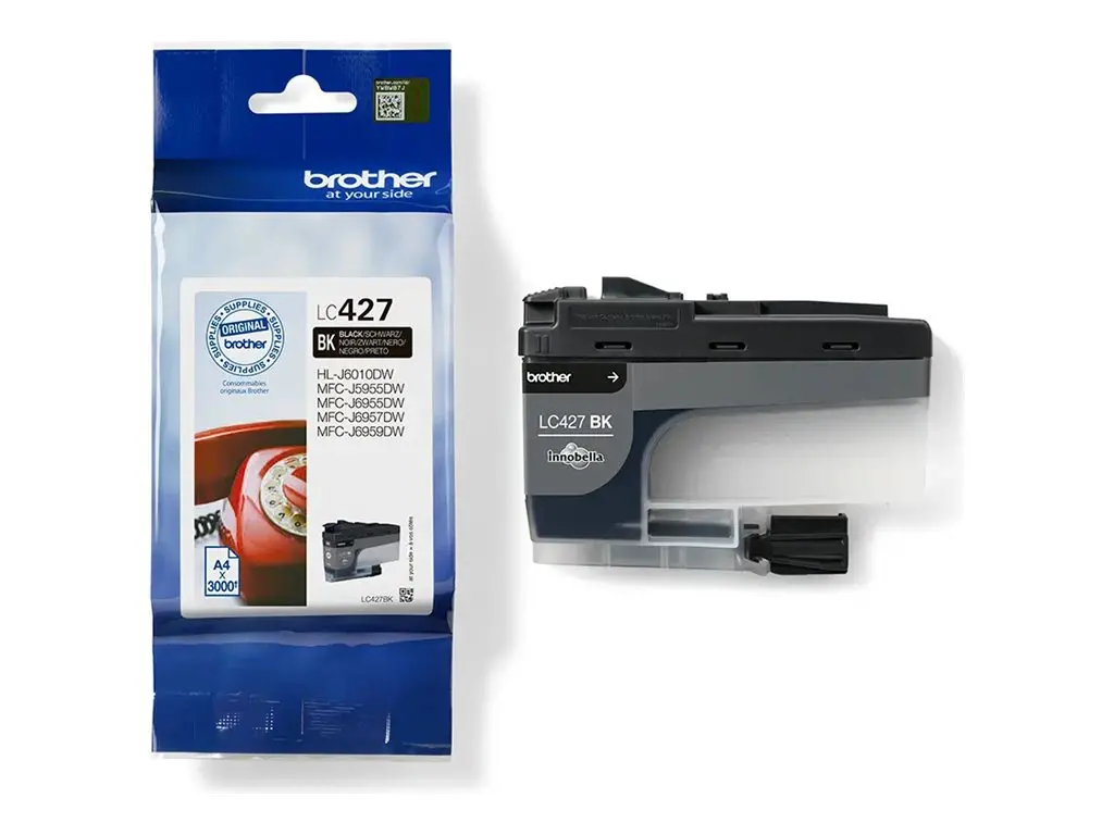 Консуматив, Brother LC-427BK Black Ink Cartridge
