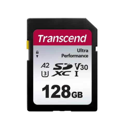 Памет, Transcend 128GB SD Card UHS-I U3 A2 Ultra Performance