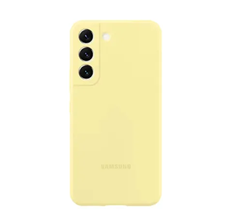 Калъф, Samsung S22 G901 Silicone Cover Yellow