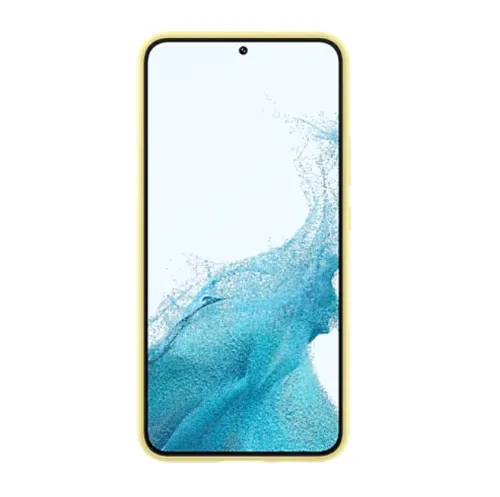 Калъф, Samsung S22+ G906 Silicone Cover Yellow - image 1