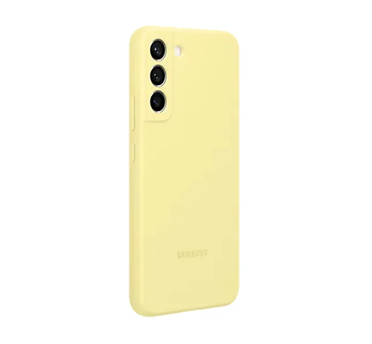Калъф, Samsung S22+ G906 Silicone Cover Yellow - image 2