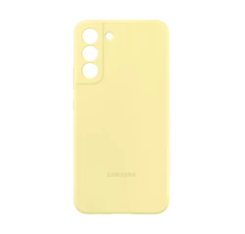 Калъф, Samsung S22+ G906 Silicone Cover Yellow - image 3