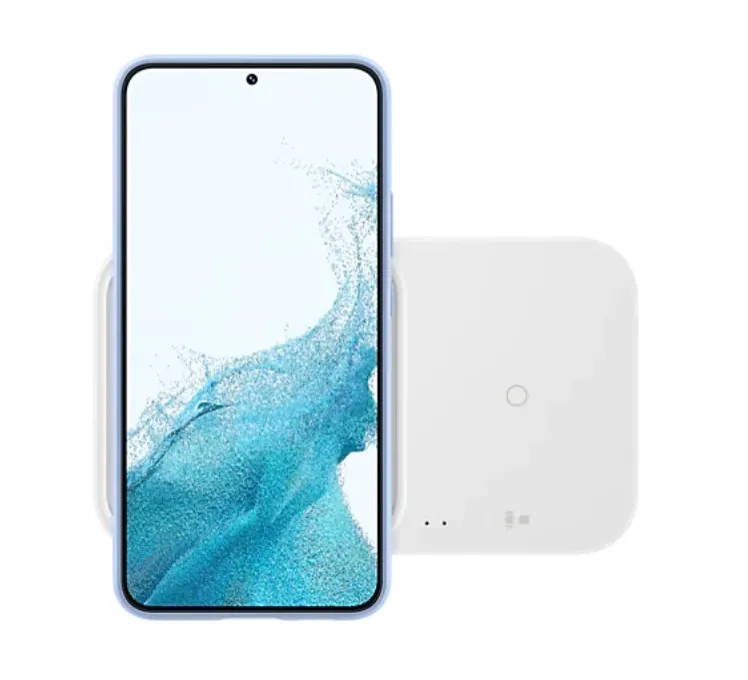 Зарядно устройство, Samsung Wireless Charger Duo (w/o TA) White - image 1