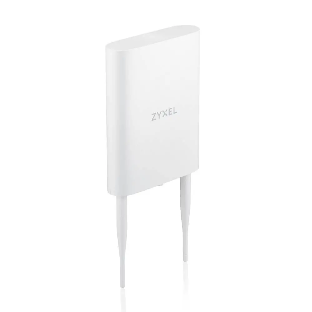 Аксес-пойнт, ZyXEL NWA55AXE, Outdoor AP, Standalone / NebulaFlex Wireless Access Point, Single Pack include PoE Injector, EU only, ROHS