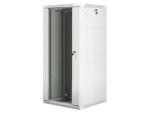 Ερμάριο επικοινωνιών, Lanberg rack cabinet 19" επιτοίχιο 27U / 600x600 για αυτοσυναρμολόγηση (flat pack), γκρι - image 2