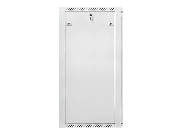 Комуникационен шкаф, Lanberg rack cabinet 19" wall-mount 27U / 600x600 for self-assembly (flat pack), grey - image 3
