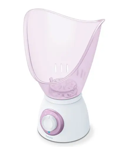 Saună, Beurer FS 60 saună facială și inhalator cu abur, 3 în 1: curățare facială, aromaterapie și inhalare, 2 niveluri de ieșire, cană de măsurare - 1