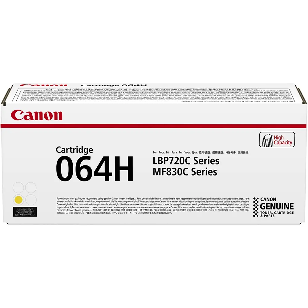Консуматив, Canon CRG-064H Y