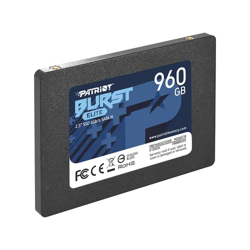 Твърд диск, Patriot Burst Elite 960GB SATA3 2.5 - image 2