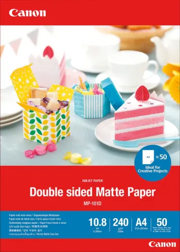 Хартия, Canon Double Sided Matte Paper MP-101 A4 (50 sheets)