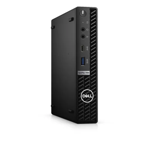 Настолен компютър, Dell OptiPlex 7090 MFF, Intel Core i5-11500 (12M Cache, up to 4.6 GHz), 8GB DDR4, 256GB SSD PCIe M.2, Intel Integrated Graphics, WIFI, Mouse&Keyboard, Win 11 Pro, 3Y Pro Support