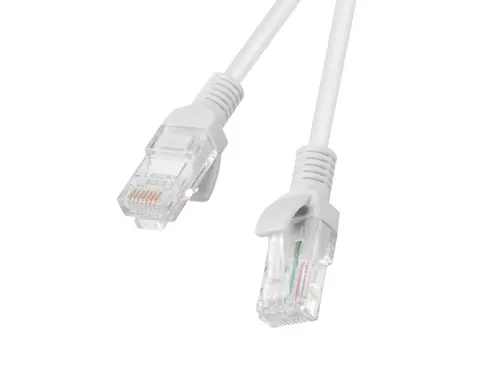 Кабел, Lanberg patch cord CAT.5E 3m, grey