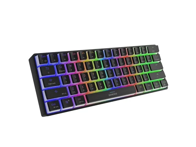 Клавиатура, Genesis Mechanical Gaming Keyboard Thor 660 Wireless RGB Backligtht Gateron Red Black