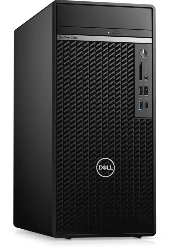 Настолен компютър, Dell OptiPlex 7090 MT , Intel Core i5-11500 (12M Cache, up to 4.6 GHz), 8GB DDR4, 256GB SSD PCIe M.2, Intel Integrated Graphics, WIFI, Mouse&Keyboard, Win 11 Pro, 3Y Pro Support