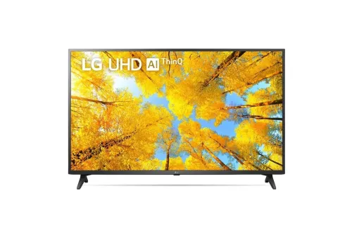 Телевизор, LG 50UQ75003LF, 50" 4K IPS UltraHD TV 3840 x 2160, DVB-T2/C/S2, webOS Smart TV, ThinQ AI, Quad Core Processor 4K, WiFi 802.11ac, HDR10, HLG, AI Sound, Voice Controll, Miracast / AirPlay 2, HDMI, CI, LAN, USB, Bluetooth, 2 pole Stand, Dark Gray