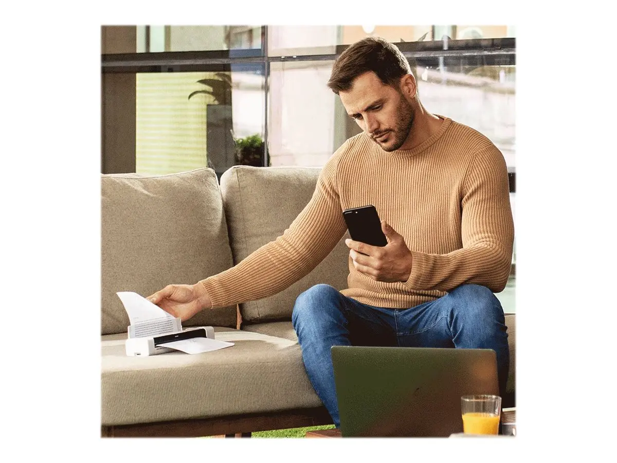 Scaner mobil, Brother DS-940DW Wireless, 2-sided Portable Document Scanner - image 1