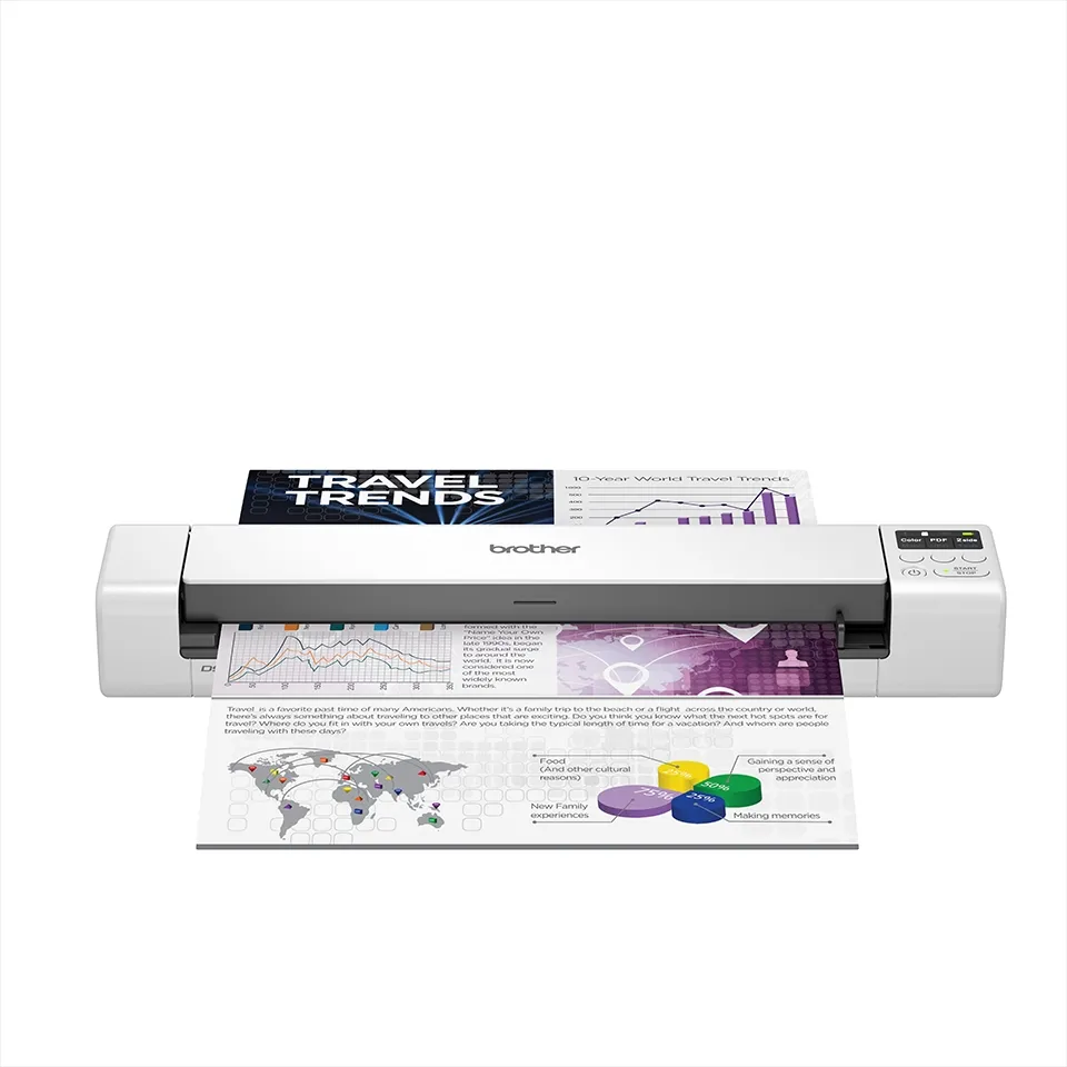 Мобилен скенер, Brother DS-940DW Wireless, 2-sided Portable Document Scanner - image 3