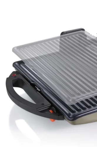 Контактен грил, Bosch TFB3302V, Contact grill. 1800W, Removable aluminum grill plates with non-stick coating, Silver - image 2