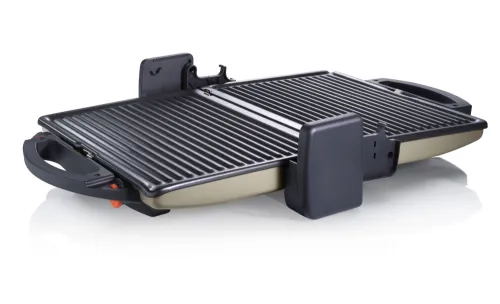 Контактен грил, Bosch TFB3302V, Contact grill. 1800W, Removable aluminum grill plates with non-stick coating, Silver - image 3