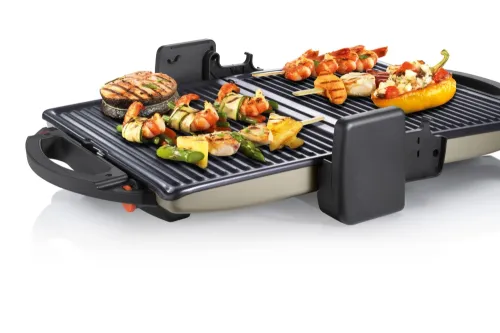 Контактен грил, Bosch TFB3302V, Contact grill. 1800W, Removable aluminum grill plates with non-stick coating, Silver - image 5