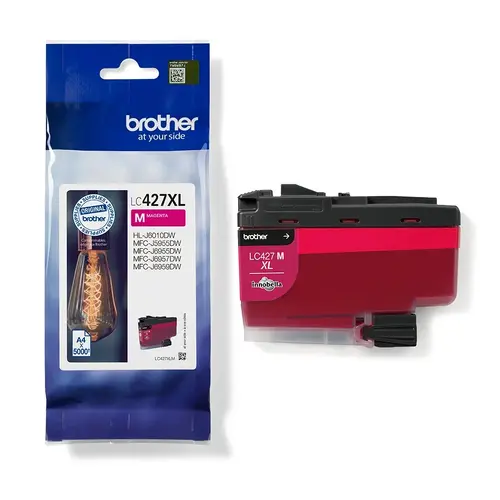 Консуматив, Brother LC-427XLM Magenta Ink Cartridge - image 2
