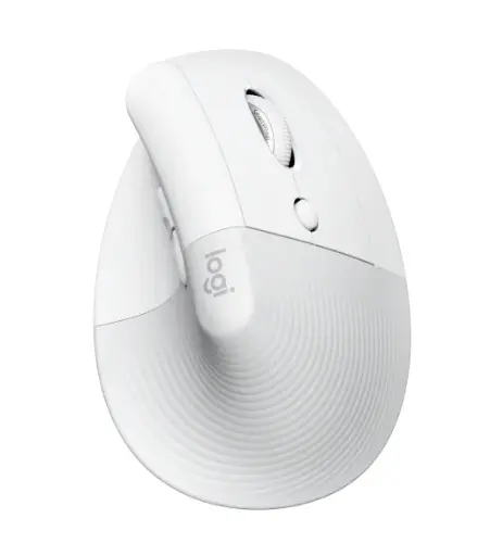 Ποντίκι, Logitech Lift Vertical Ergonomic Mouse - OFF-WHITE/PALE GREY - EMEA