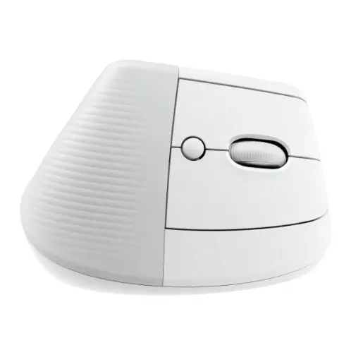 Mouse, Logitech Lift Vertical Ergonomic Mouse - OFF-WHITE/PALE GREY - EMEA - image 1