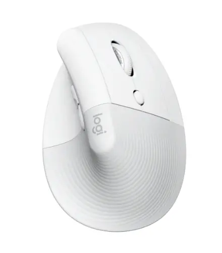 Ποντίκι, Logitech Lift Vertical Ergonomic Mouse - OFF-WHITE/PALE GREY - EMEA - 1