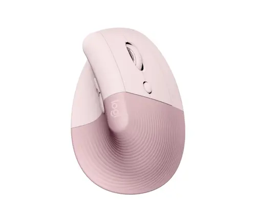 Mouse, Logitech Lift Mouse ergonomic vertical - ROSE/DARK ROSE - EMEA - 1