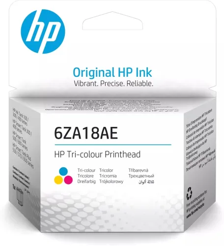 Консуматив, HP 6ZA18AE Tri-Color Printhead