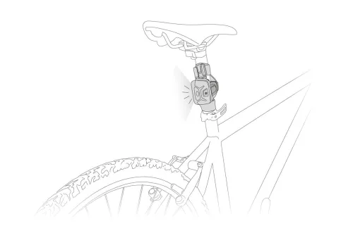PETZL BIKE ADAPT Suport de montare pe ghidon sau șa de bicicletă - 3