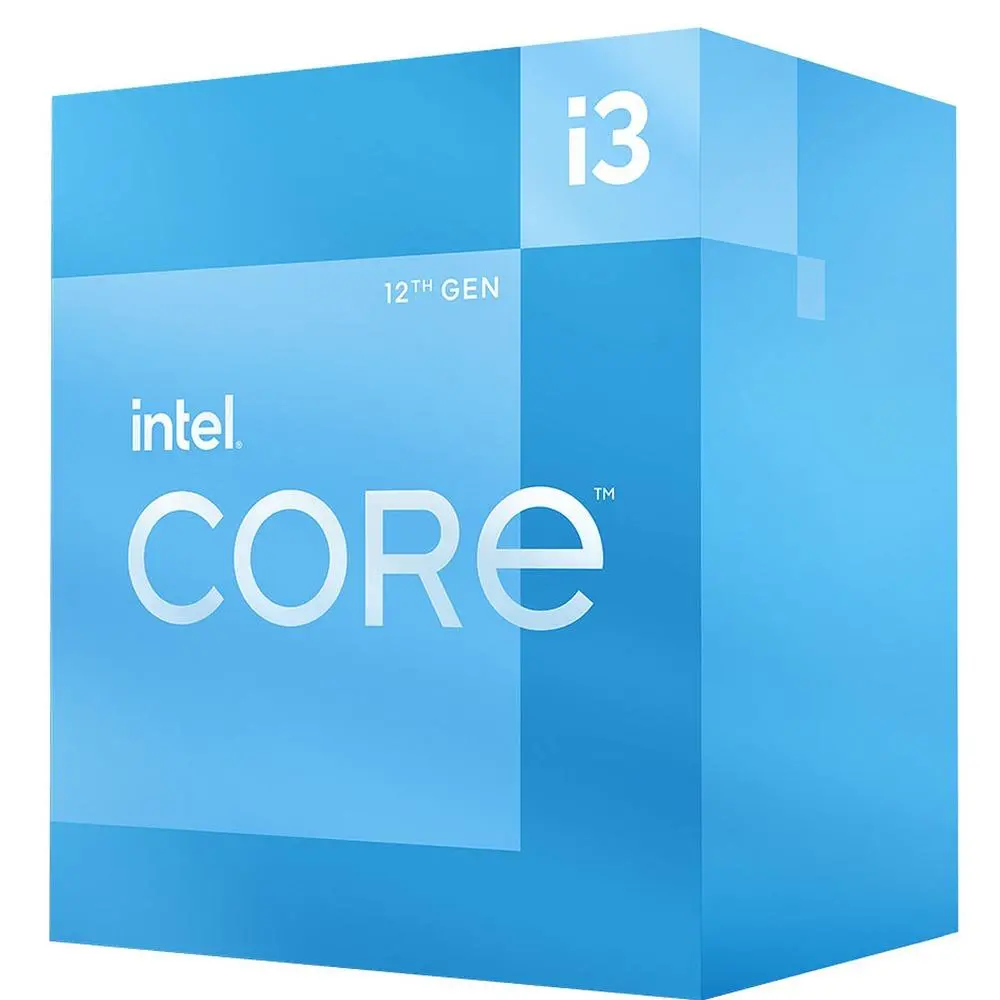 Процесор, Intel Core i3-12100 4C/8T (3.3GHz / 4.3GHz Boost, 12MB, 60W, LGA1700) - image 1