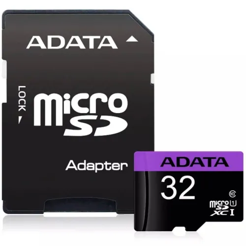 Памет, Adata 32GB MicroSDHC UHS-I CLASS 10 (1 adapter)