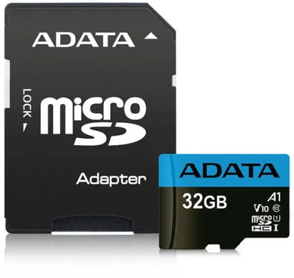 Памет, ADATA 32GB MicroSDHC UHS-I CLASS 10 (with adapter)