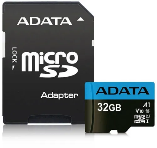 Памет, Adata 32GB MicroSDHC UHS-I CLASS10 A1 (1 adapter)