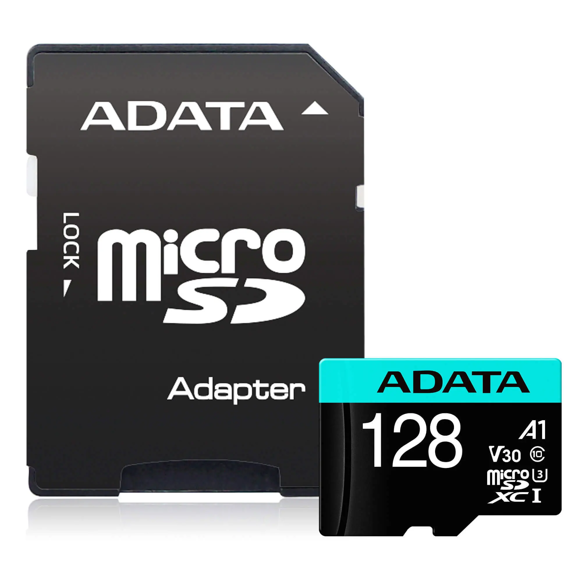 Памет, ADATA 128GB MicroSDXC UHS-I U3 V30S (with adapter)