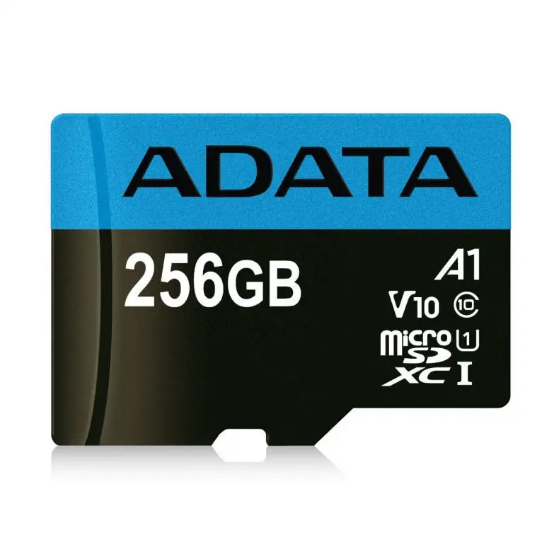 Memorie, ADATA 256GB MicroSDXC UHS-I CLASS 10 (cu adaptor)