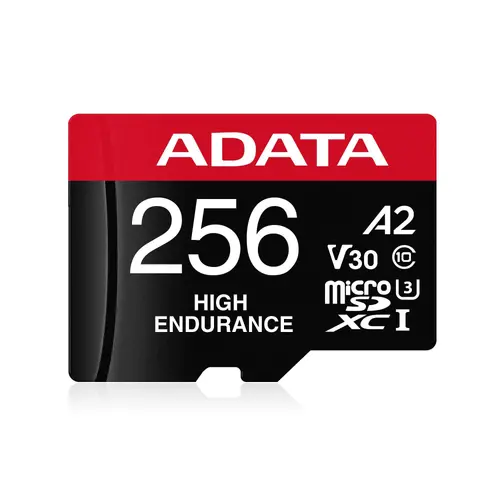 Memorie, ADATA 256GB MicroSDXC UHS-I U3 V30S High (cu adaptor) - 1