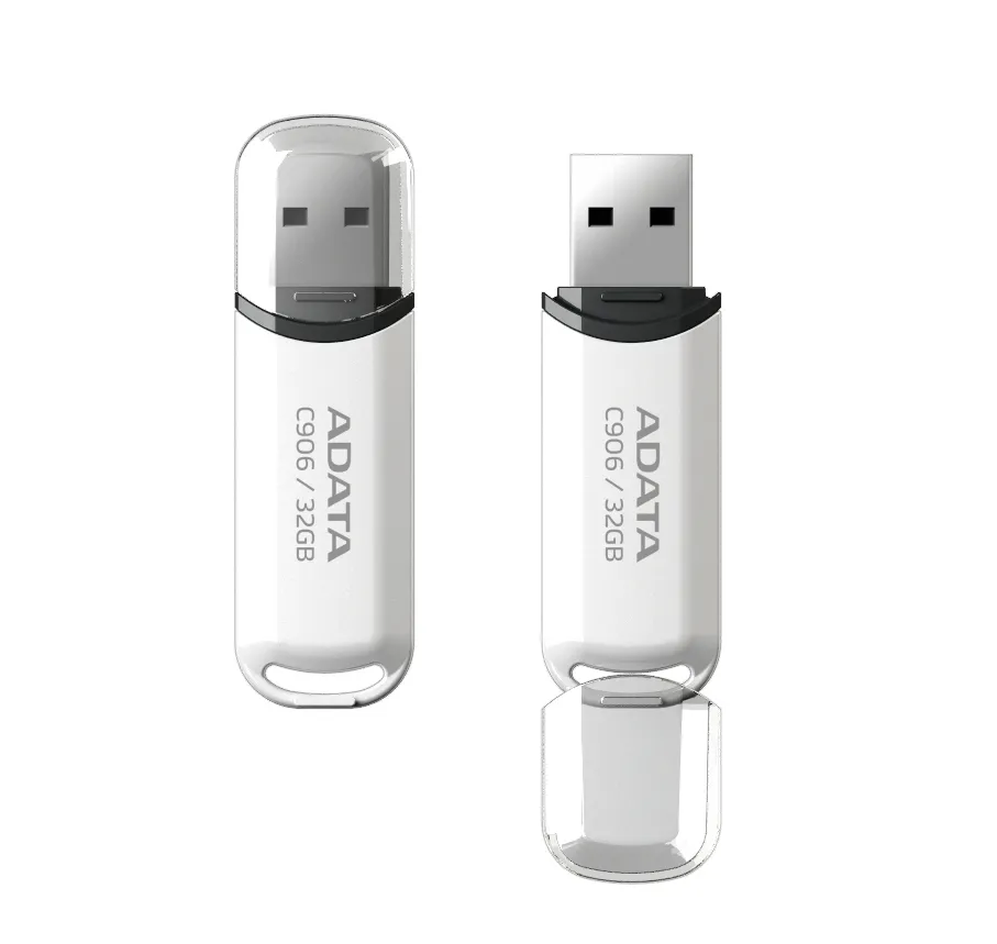 Памет, ADATA C906 32GB USB 2.0 White - image 3