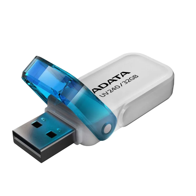 Памет, ADATA UV240 32GB USB 2.0 White - image 1