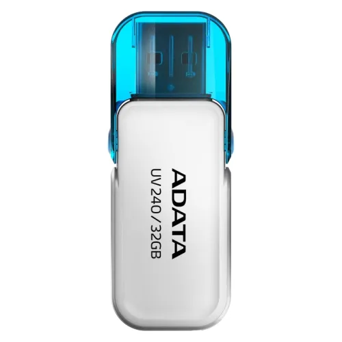 Памет, Adata 32GB UV240 USB 2.0-Flash Drive White