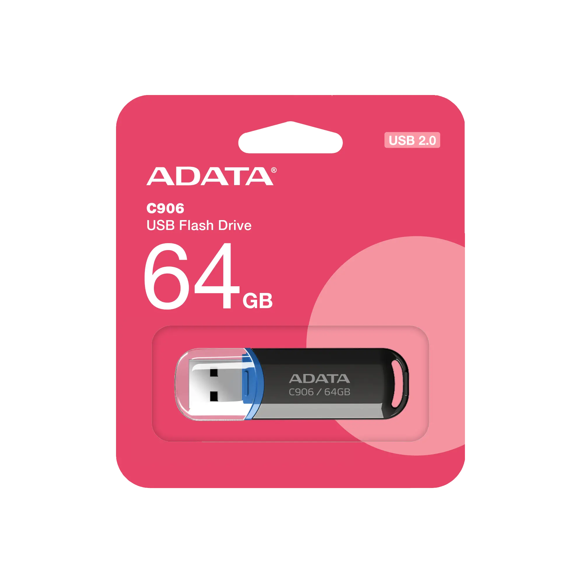 Memorie, ADATA C906 64GB USB 2.0 Negru