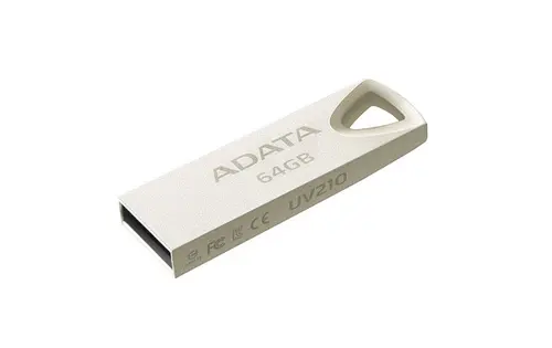 Memorie, ADATA UV210 64GB USB 2.0 Auriu Memorie, ADATA UV210 64GB USB 2.0 Auriu