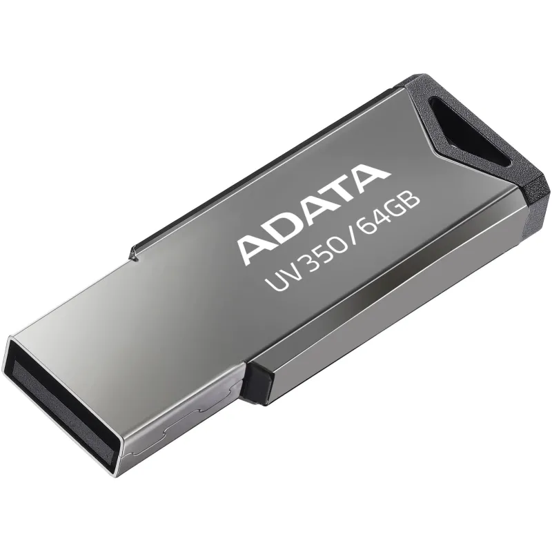 Памет, ADATA UV350 64GB USB 3.2 Black - image 1