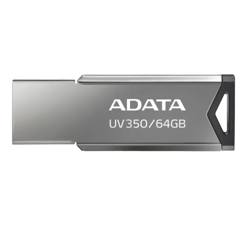 Памет, Adata 64GB UV350 USB 3.2 Gen1-Flash Drive Silver