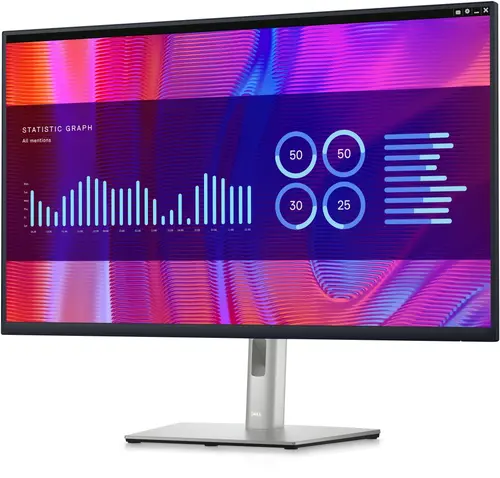 Монитор, Dell P3223DE, 31.5" Wide LED AG IPS Panel, 5ms, 1000:1, 350 cd/m2, 2560x1440, 99% Srgb, HDMI, DP, USB-C hub, USB 3.2 Gen 1, RJ45, ComfortView, Height, Pivot, Swivel, tilt, Black - image 1