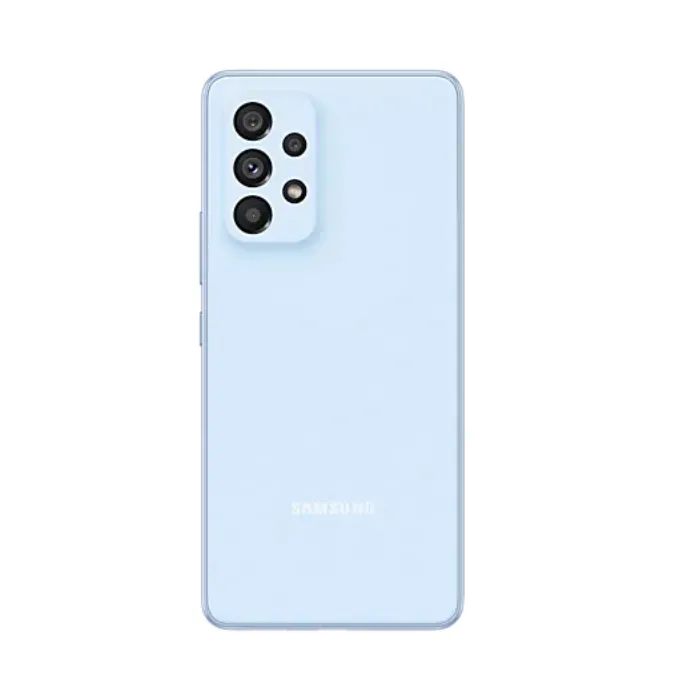 Мобилен телефон, Samsung SM-A536 GALAXY A53 5G 128 GB, Octa-Core (2x2.4 GHz, 6x2.0 GHz), 6 GB RAM, 6.5" 1080x2400 120 Hz Super AMOLED, 64.0 MP + 12.0 MP + 5.0 MP + 5.0 MP + 32.0 MP Selfie, 5000 mAh, Dual SIM, Awesome Blue - image 3