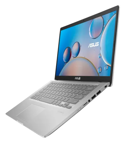 Лаптоп, Asus 14 X415EA-EB512W, Intel Core i5-1135G7 2.4 GHz,(8M Cache, up to 4.2 GHz), 14" FHD, (1920x1080), DDR4 8G(ON BD.), SSD 512G PCIE G3X2, Windows 11, Transparent silver