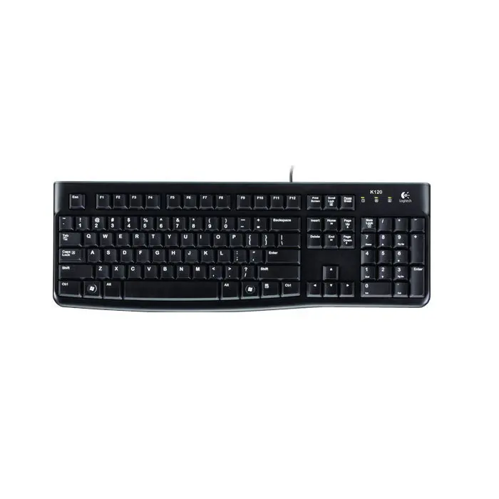 Πληκτρολόγιο, Logitech Keyboard K120 for Business - Μαύρο - US INT'L - EMEA, OEM