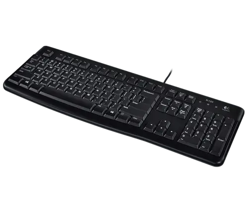 Клавиатура, Logitech Keyboard K120 for Business - BLK - US INT'L - EMEA, OEM - image 1